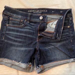 American Eagle Midi Jean Short